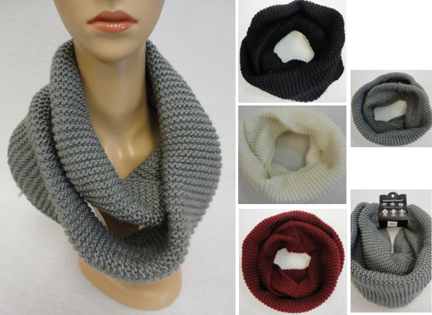 Knitted Infinity SCARF [Tight Knit]